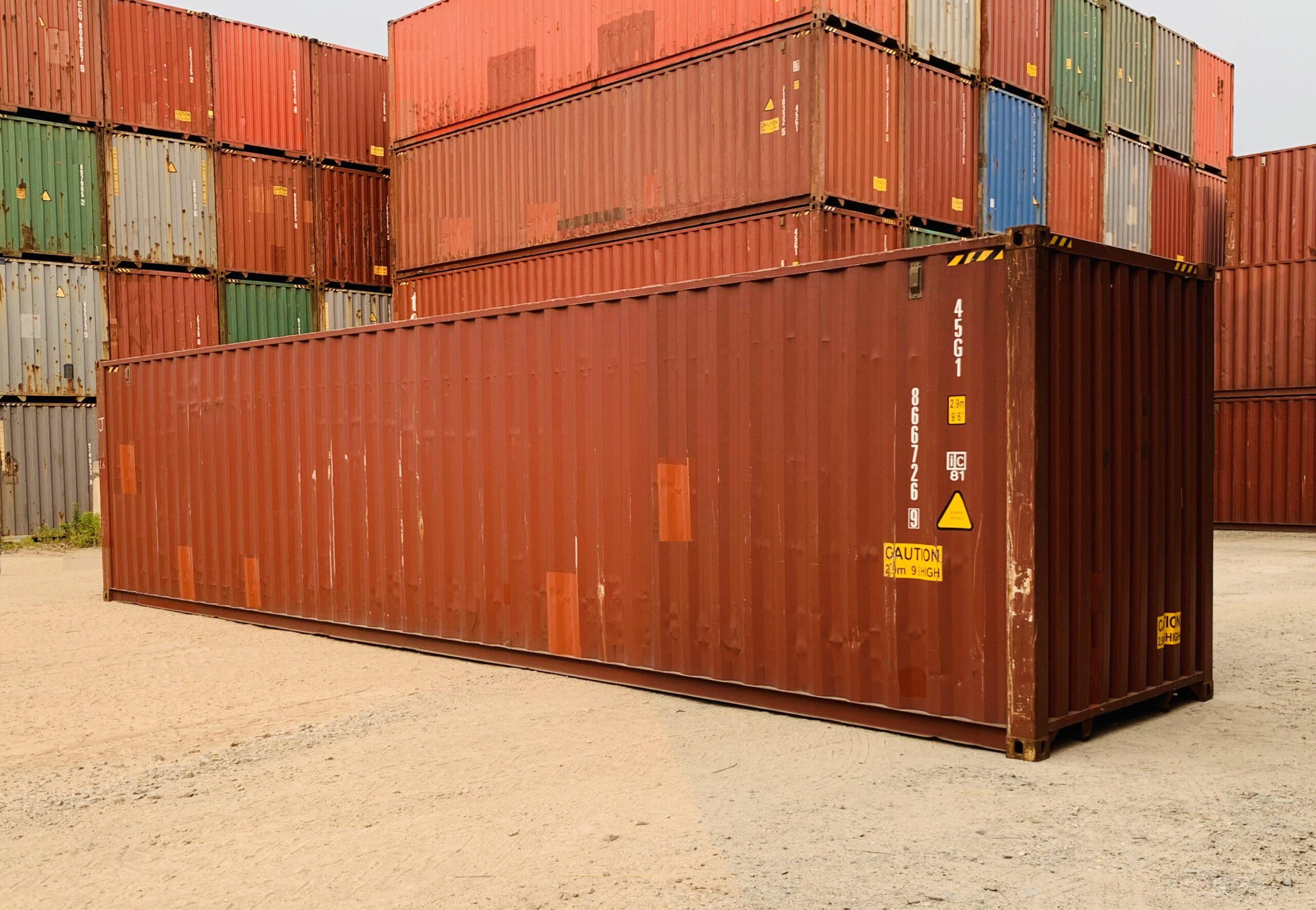 40ft HC Used Shipping Container